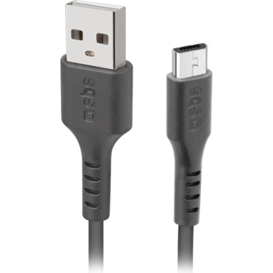 SBS Data Cable Micro Usb 1m Black - (LTHL200)