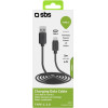 SBS Data Cable Type C 2m Black - (CABLETC220K)