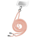 SBS Neck Strap Lanyard For Smartphones Pink - (TEUNILACEP)