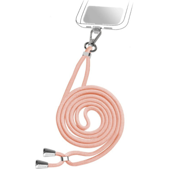 SBS Neck Strap Lanyard For Smartphones Pink - (TEUNILACEP)