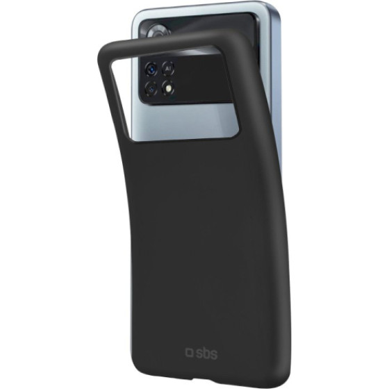 SBS Sensity Soft Xiaomi Poco X4 Pro 5G Black Backcover - (SENSPOX4PK)