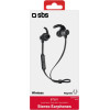 SBS Wireless Neckband BT501 Earphones Black - (EARBT501K)