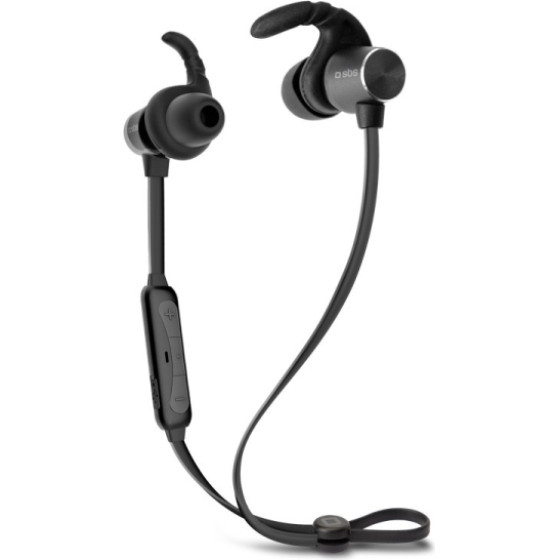 SBS Wireless Neckband BT501 Earphones Black - (EARBT501K)
