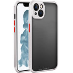 Vivanco Frosted Cover Iphone 14 Semi transparent/Grey Backcover - (63453)