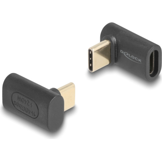 DeLock ���������� USB-C �������� �� ������, 240W, 40Gbps, ������ - (60246)