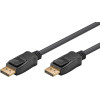 Goobay ������� Displayport 8K/60Hz, 32.4Gbps, 1m, ����� - (64797)