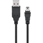 Goobay ������� Usb �� Usb Mini 480Mbps, 1.8m, ����� - (50767)