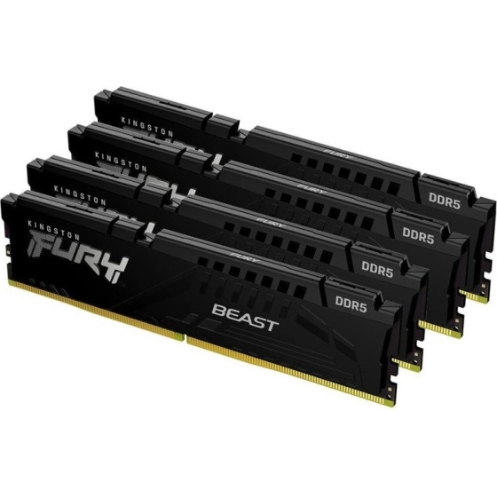Kingston Ram 128GB 5200MT/s DDR5 Fury Bst Bl Xmp - (KF552C40BBK4-128)