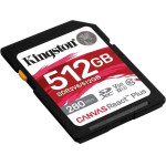 Kingston Sd Card 512GB Cnvas React Plus Sdxc U3 - (SDR2V6/512GB)