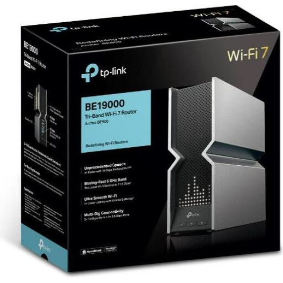 TP-Link BE19000 Tri-Band Wi-Fi 7 Router - (Archer BE800)