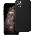 Is Tpu Silicone Mag Iphone 11 Pro Max Black Backcover - (SILMAGIP11PMB)