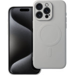 Is Tpu Silicone Mag Iphone 15 Pro Grey Backcover - (SILMAGIP15PG)