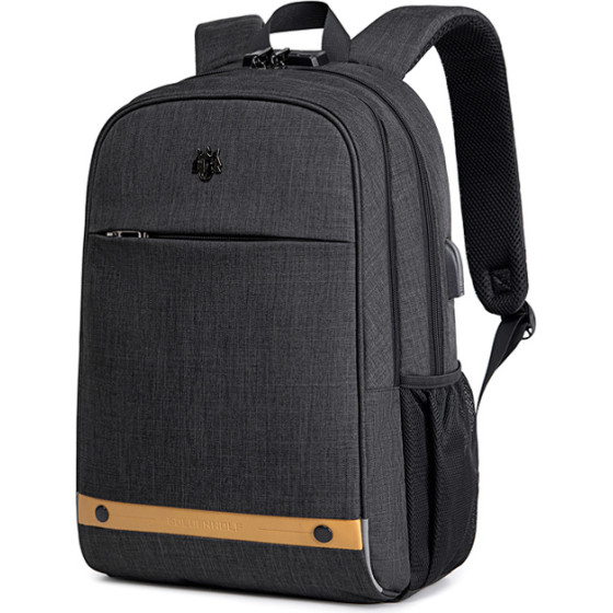 Golden Wolf ������ ������ GB00375 �� ���� Laptop 15.6'', 19L, USB, ����� - (GB00375-BK)