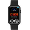 Lamtech Smart Watch BT5.1 With Sport Tracking Total Black - (LAM113508)