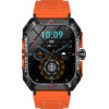 Lamtech Sport Watch BT5.1 With Health Sensor & Sport Tracking Square Tft 2.02' Display B.Orange - (LAM113492)