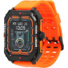 Lamtech Sport Watch BT5.1 With Health Sensor & Sport Tracking Square Tft 2.02' Display B.Orange - (LAM113492)