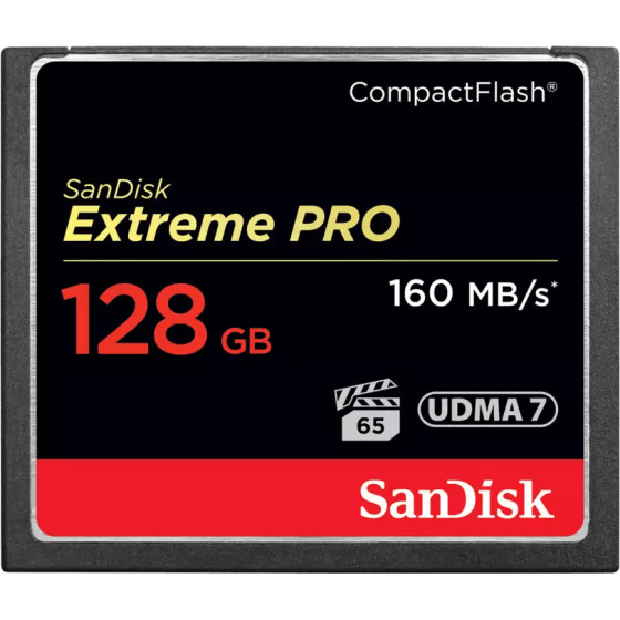 Sandisk Extreme Pro CompactFlash 128GB