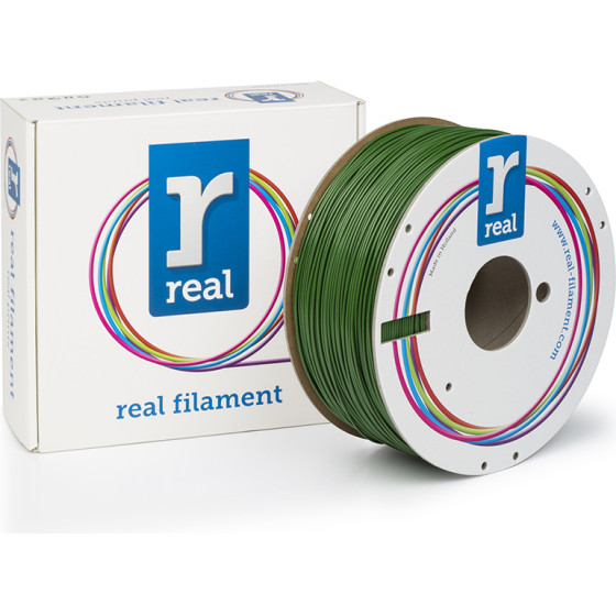 Real Abs 3D Printer Filament - Green - Spool Of 1Kg - 1.75mm - (NLABSGREEN1000MM175)