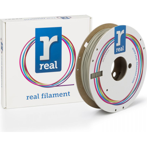 Real Pla Matte 3D Printer Filament - Khaki Gray - Spool Of 0.50Kg - 1.75mm - (NLPLAMATTEQUARRY500MM175)