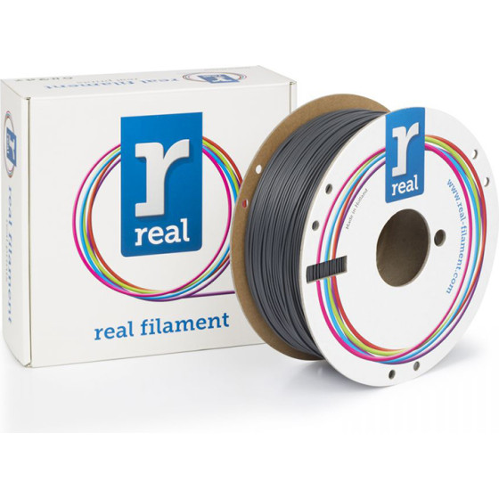 Real Pla Tough 3D Printer Filament - Gray - Spool Of 1Kg - 1.75mm - (NLPLATGRAY1000MM175)