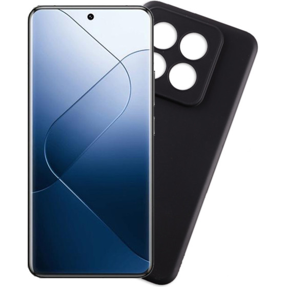 Volte-Tel ���� Xiaomi 14 Pro 5G 6.73'' Silicon Tpu Camera Guard BLACK