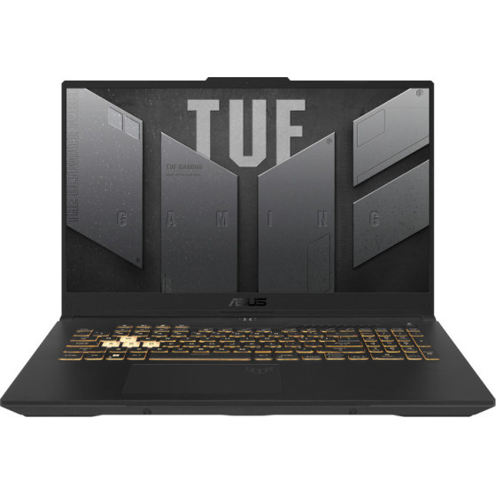 Asus Laptop Tuf Gaming F17 FX707ZC4-HX014W 17.3'' Fhd Ips 144Hz i5-12500H/16GB/512GB Ssd Nvme Pcie 3.0/Nvidia Geforce Rtx 3050 4GB/Win 11 Home/2Y/Mecha Gray - (90NR0GX1-M000R0)