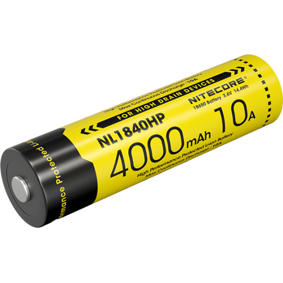 NiteCore �������� 18650 / 4000mAh NL1840HP