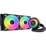 Arctic Liquid Freezer Iii 280mm A-Rgb Black Aio Cpu Water Cooler 2x P14 Pwm Pst A-Rgb Fan - (ACFRE00143A)