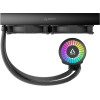 Arctic Liquid Freezer Iii 280mm A-Rgb Black Aio Cpu Water Cooler 2x P14 Pwm Pst A-Rgb Fan - (ACFRE00143A)