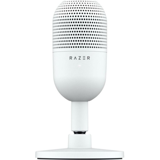 Razer Seiren V3 Mini Mercury - Usb Condenser Microphone - Build-In Shock Absorb - Mute Button - (RZ19-05050300-R3M1)