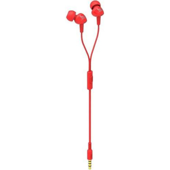 Hands Free Stereo JBL C100SI 3.5mm ������� - (C100SIRED)