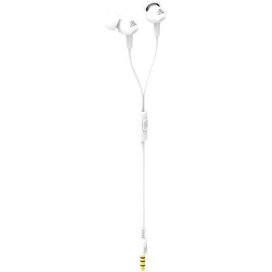 Hands Free Stereo JBL C100SI 3.5mm ����� - (C100SIWHI)