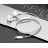 Celebrat Earphones �� ��������� E300, USB-C, 1.2m, ����� - (E300-WH)