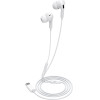 Celebrat Earphones �� ��������� E300, USB-C, 1.2m, ����� - (E300-WH)