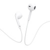 Celebrat Earphones �� ��������� E500, USB-C, 1.2m, ����� - (E500-WH)