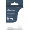 MediaRange Plastic Tape Cassette For Label Printers Using Brother TZ-233/TZe-233 12mm 8m Laminated Blue On White - (MRBTZ233)