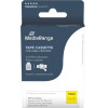 MediaRange Plastic Tape Cassette For Label Printers Using Brother TZ-c31/TZe-c31 12mm 8m Laminated Black On Fluorescent Yellow - (MRBTZC31)