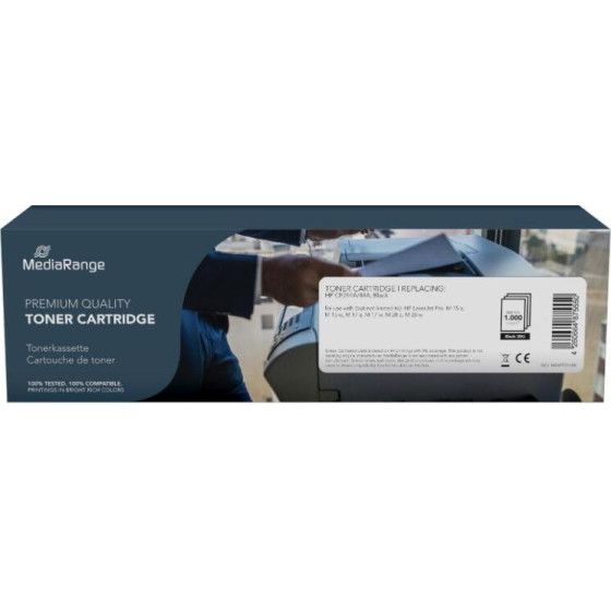 MediaRange Toner Cartridge For Printers Using HP(R) CF244A/44A Black - (MRHPT244C)