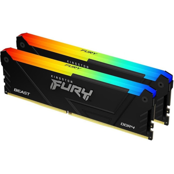 Kingston 16GB 3200MHz DDR4 CL16 Dimm Fury Bst Rgb - (KF432C16BB2AK2/16)