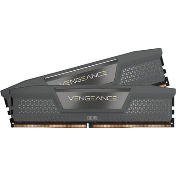 Corsair Ram Dimm XMS5 Kit 2x32GB DDR5, 6000MHz, Latency 30-36-36-76, 1.4V, Vengeance DDR5, Amd EXPO, BLACK, LTW. - (CMK64GX5M2B6000Z30)