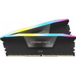 Corsair Ram Dimm XMS5 Kit 2x48GB DDR5, 6000MHz, Latency 30-36-36-76, 1.4V, Vengeance Rgb DDR5, Xmp 3.0, BLACK, LTW. - (CMH96GX5M2B6000C30)