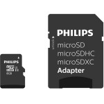 Philips Microsdhc 8GB Class 10 With Adapter - (FM08MP45B/00)