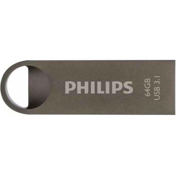 Philips Moon 64GB Usb 3.1 Stick ����� - (FM64FD165B/00)