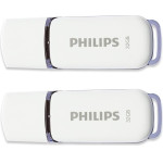 Philips Snow 32GB Usb 2.0 2-Pack - (FM32FD70D/00)