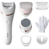 Philips Wet & Dry Series 8000 ��� ����������� Epilator ��� ���� - (BRE730/10)