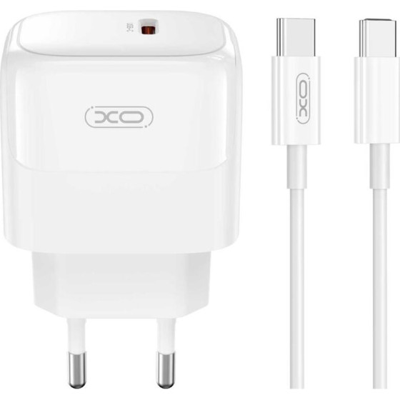 XO ��������� PD20W, 1 ����, �� ������� TYPE-C �� TYPE-C, ����� - (L136)