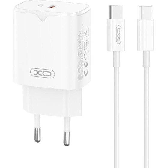 XO ��������� PD30W, 1 ����, �� ������� TYPE-C �� TYPE-C, ����� - (L131)