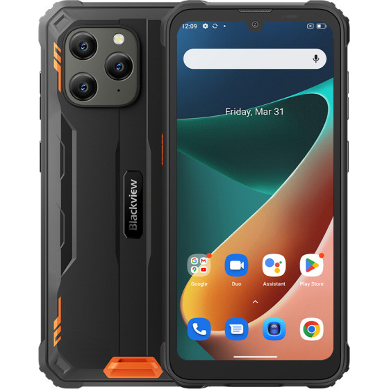 BlackView BV5300 Pro (4GB+64GB) Nfc Rugged Smartphone B.Orange - (BV5300PRO-O)