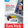 Sandisk SDCZ73-128G-G46B Ultra Flair(TM) Usb 3.0 128GB Blue