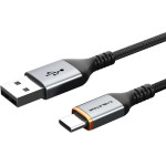 Cabletime ������� Usb �� USB-C CT-AMCM3A, 15W, 1m, ����� - (CT-AMCM3A-AG-1)